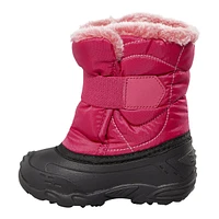 Kamik Kids' Toddler Snowybug Winter Boots, Girls', Waterproof, Snow, Velcro