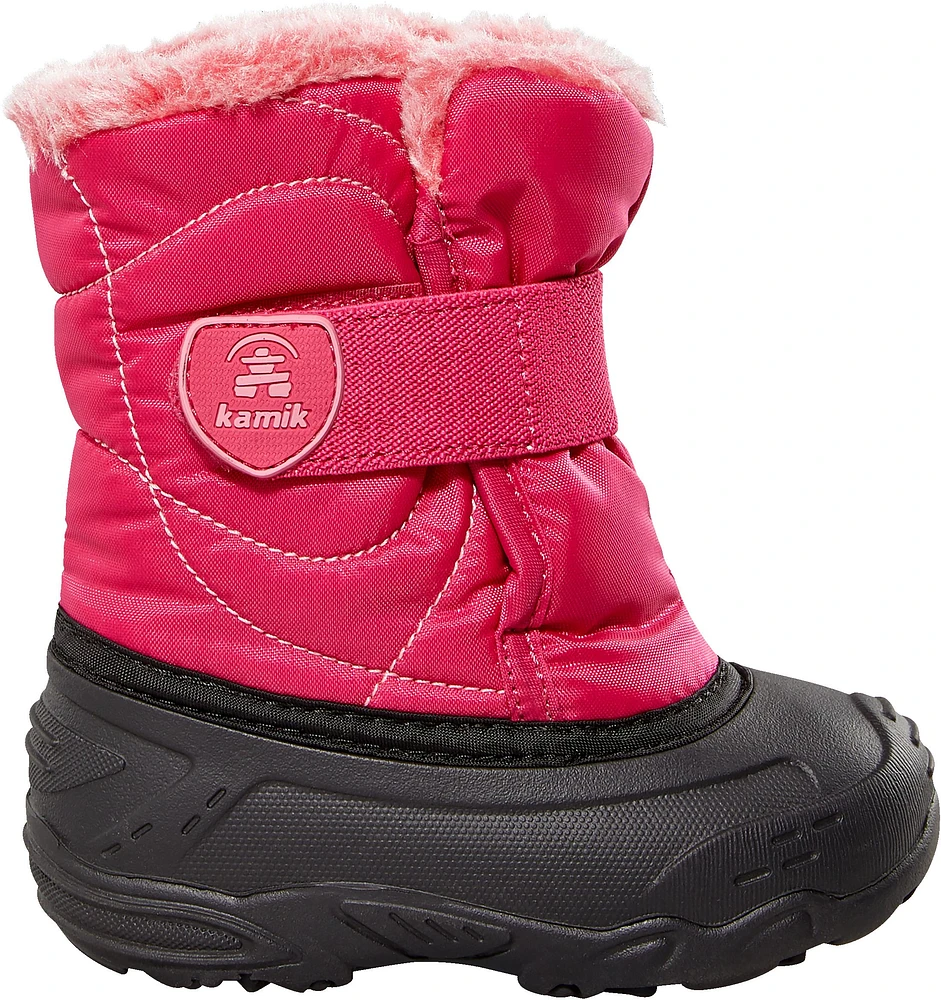 Kamik Kids' Toddler Snowybug Winter Boots, Girls', Waterproof, Snow, Velcro