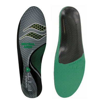 Sof Sole FIT Neutral Arch Insoles, Shoe Inserts