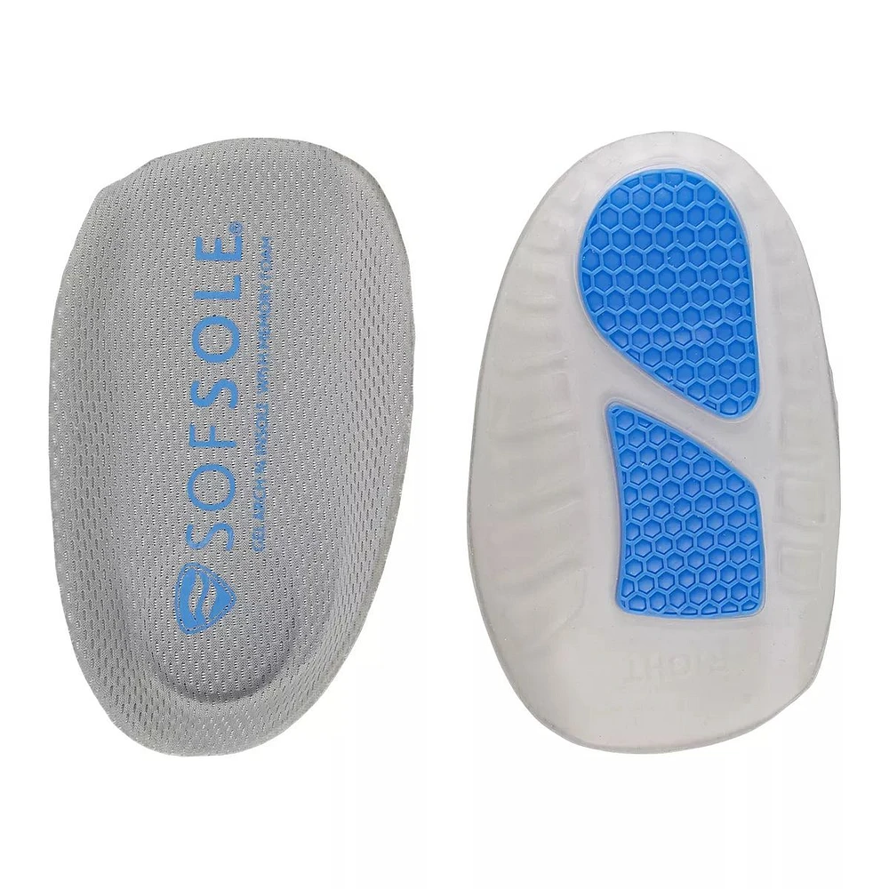 Sof Sole Men's Gel Arch with Memory Foam Insoles, Shoe Inserts