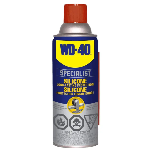 WD-40 Specialist 01079 Water- Resistant Silicone Lubricant, 311-g