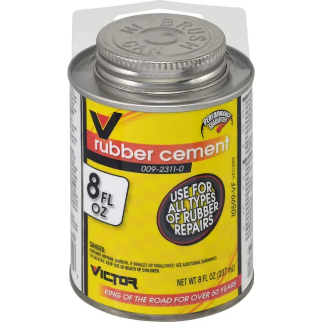 Victor Rubber Patch Kit w/ Rubber Cement, 103-pc