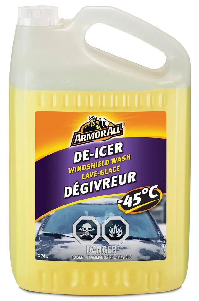 Rain-X ClearView - De-Icer Windshield Washer Fluid, -40°C, 3.78L x 4pk 