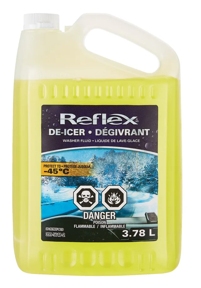 Rain-X De-Icer winter windshield washer fluid -40°C, 3.78-L