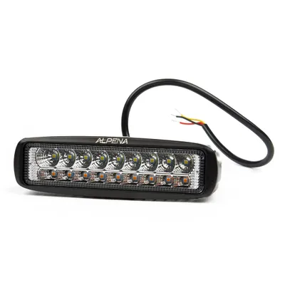 Alpena Brite LED Slim 7 12-24V Auxiliary LED Spotlight/Light Bar, Waterproof