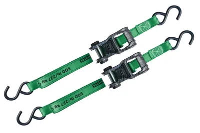 Stanley 1 X 10' Ratchet Straps- 8pk