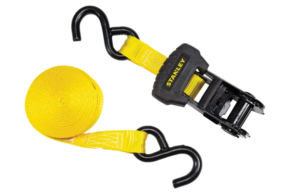 Stanley 1 X 10' Ratchet Straps- 8pk