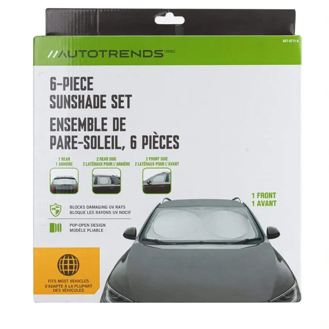 AutoTrends Anti-Glare Vehicle Sunshade