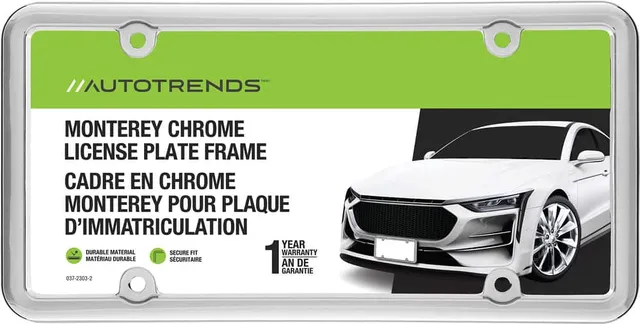 Cruiser Accessories – Cadre de plaque d'immatriculation Chevrolet