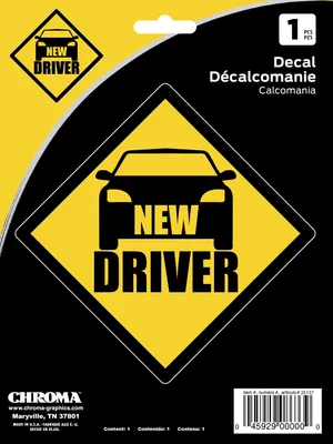 Chroma New Driver Window Decal