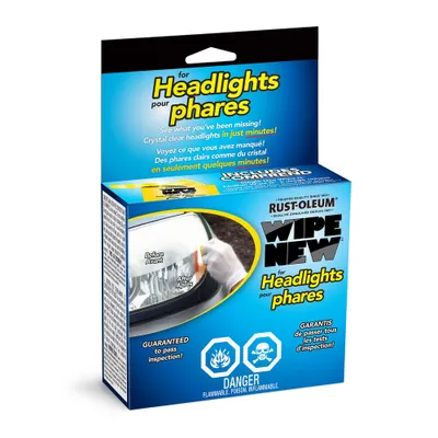 Turtle Wax Car Headlight Restoration Kit, 7-pc