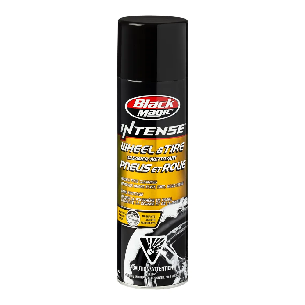 Black Magic Intense Car Wheel/Rim & Tire Cleaner Spray, 453-g