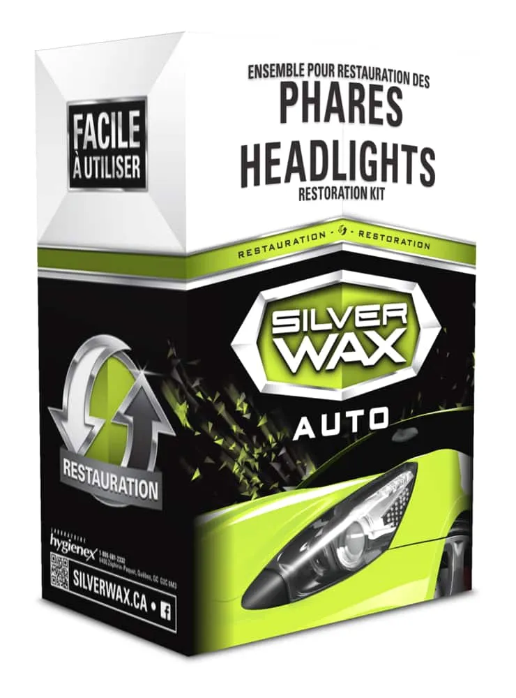 Turtle Wax Car Headlight Restoration Kit, 7-pc