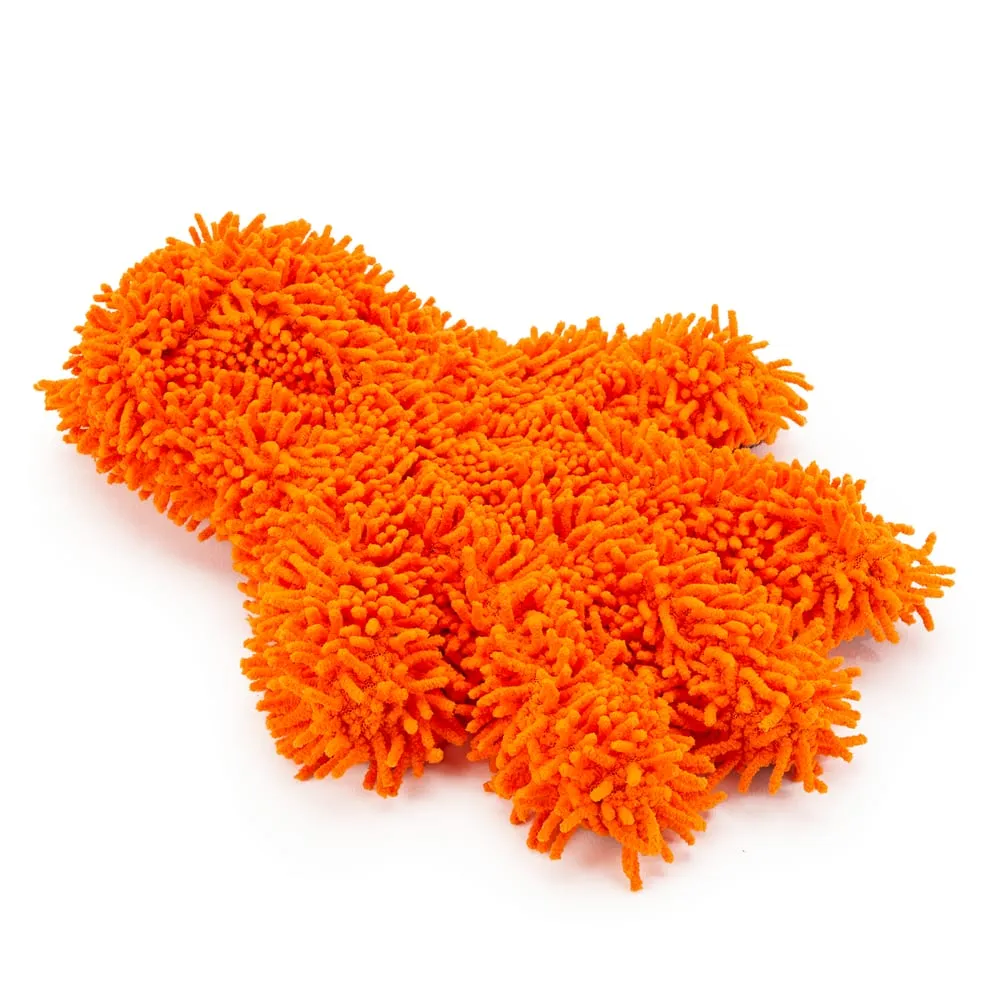 Department Store 1pc Car Wash Mitt Chenille Microfiber Wash Sponge