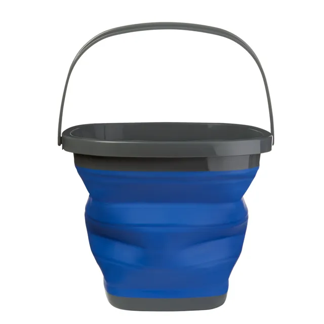 1pc Collapsible Bucket With Handle, Household Cleaning Bucket, Mop Bucket  Folding, Foldable Portable Small Plastic Water Bucket, For Outdoor Garden Ca