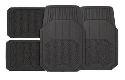 Michelin Year Round Rubber Protection Mats, Black, 4-pk