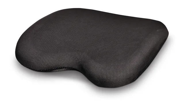 Heatech Velour Heated Memory Foam Lumbar Back Cushion