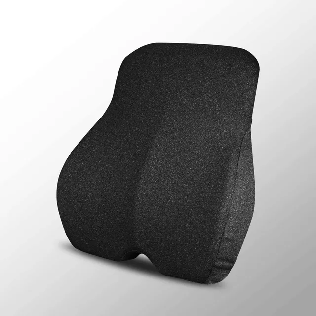 Heatech Velour Heated Memory Foam Lumbar Back Cushion