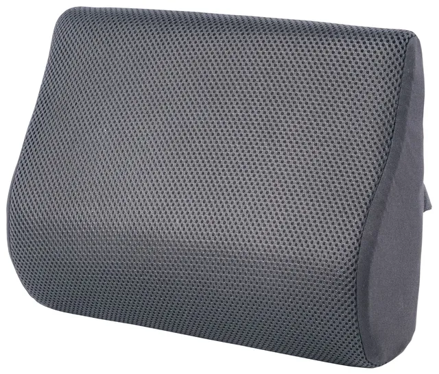 Heatech Velour Heated Memory Foam Lumbar Back Cushion