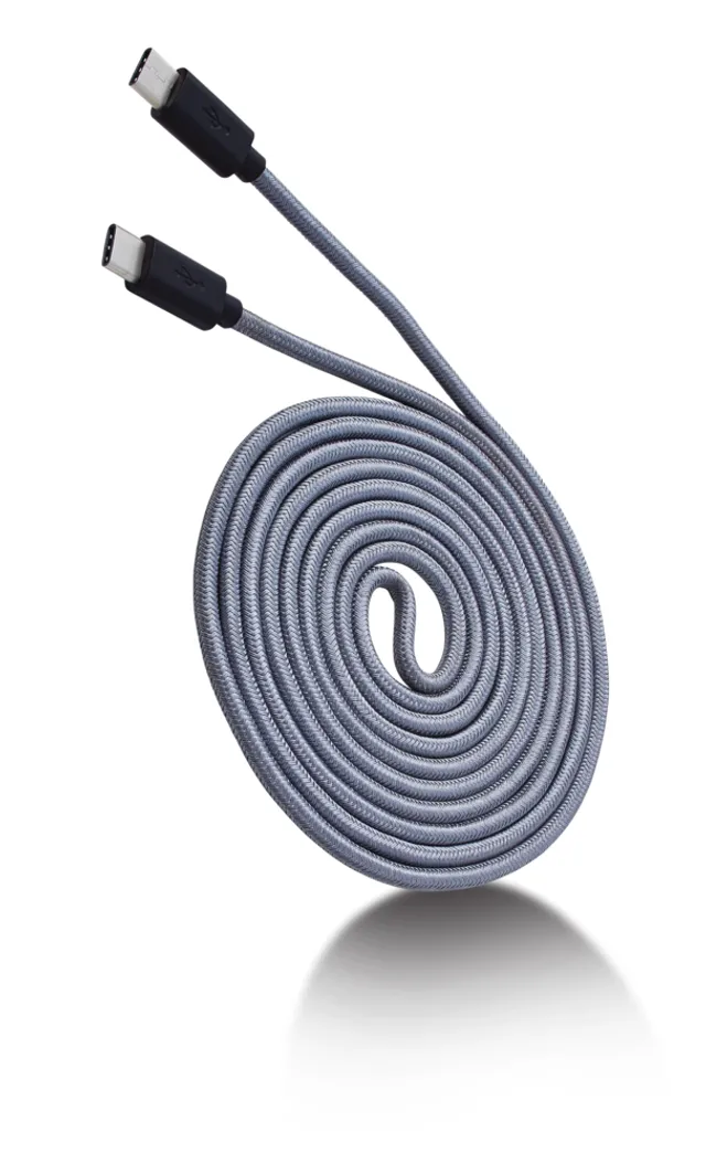 Bluehive Type-C to Type-C Cable, White, 3-ft