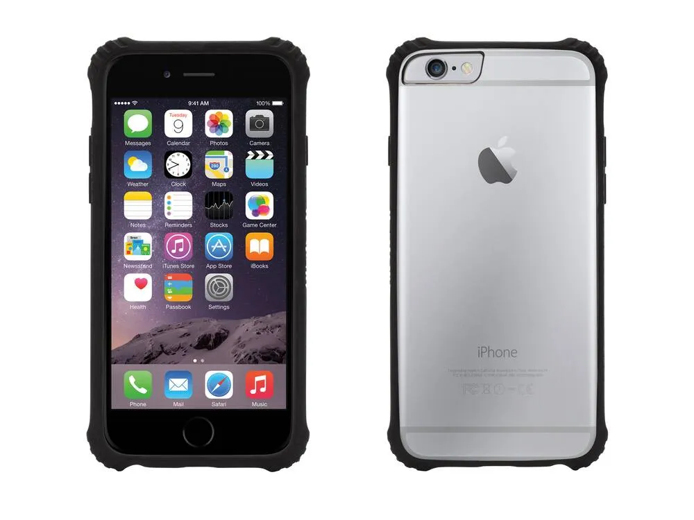 mikro del Blandet Griffin Survivor Core iPhone 6 Case, Black | Hillside Shopping Centre