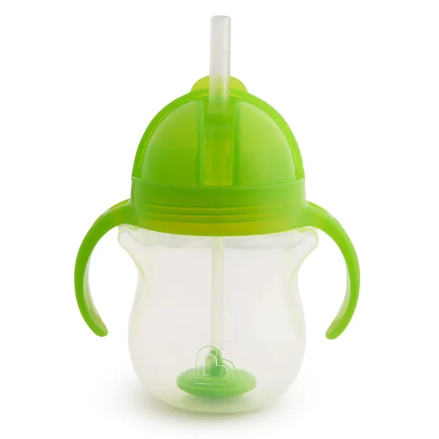 Boon Swig Tall Flip Top Sippy Cup (Green/Purple)