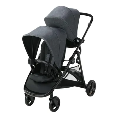 Graco Ready2Grow 2.0 Double Stroller, Foldable and Lightweight Baby Stroller, Rafa