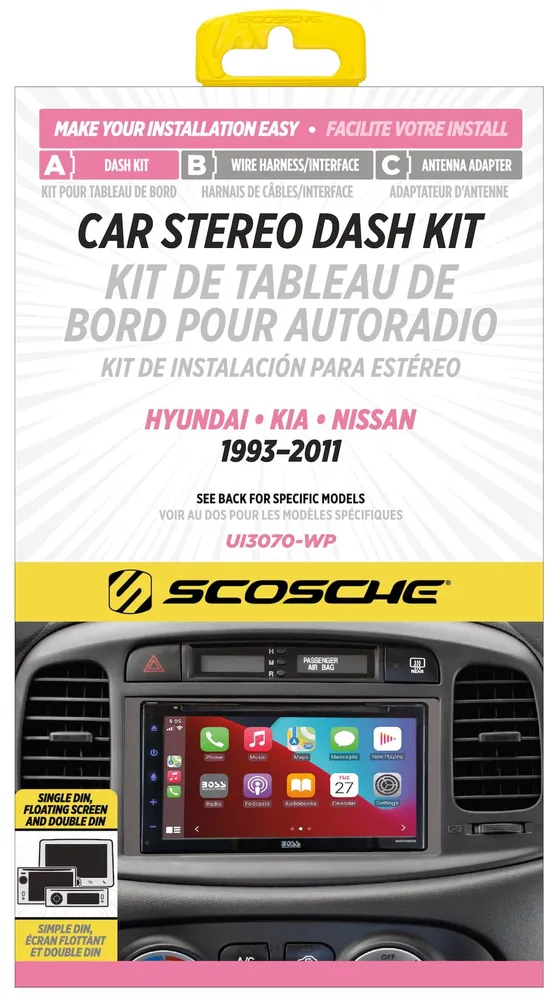 Adaptateur d'antenne de Scosche pour Hyundai Nissan