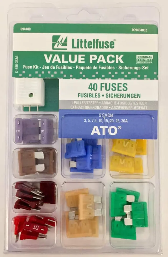 Fusible automobile 40A Littelfuse, 32V cc, ATO