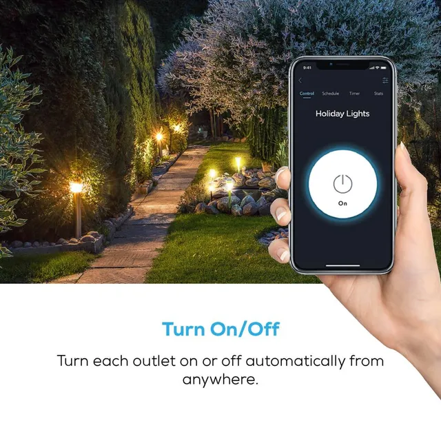 Outdoor DUO Dual Outlet Smart Plug