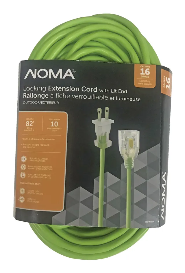 NOMA Outdoor Wireless Remote Control Outlet, Weatherproof, 2-Outlets, 1  Remote, Black