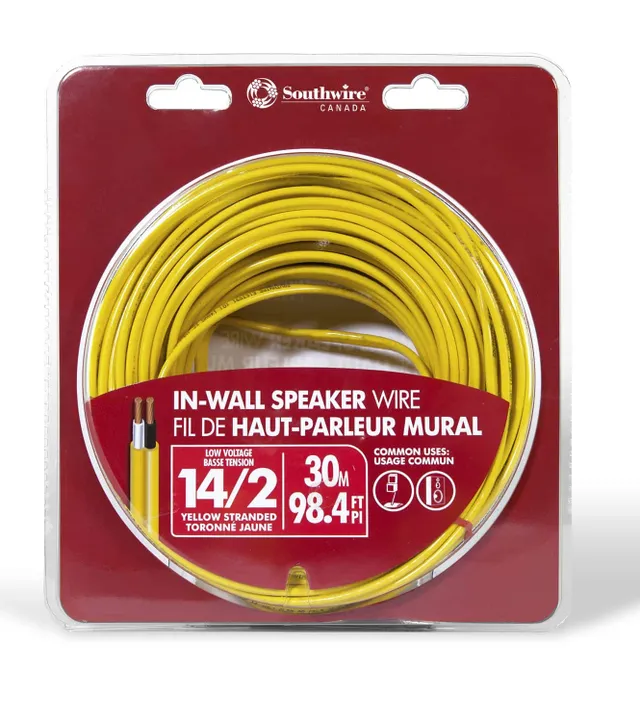 Southwire 25-ft 16-AWG Stranded Yellow Gpt Primary Wire in the