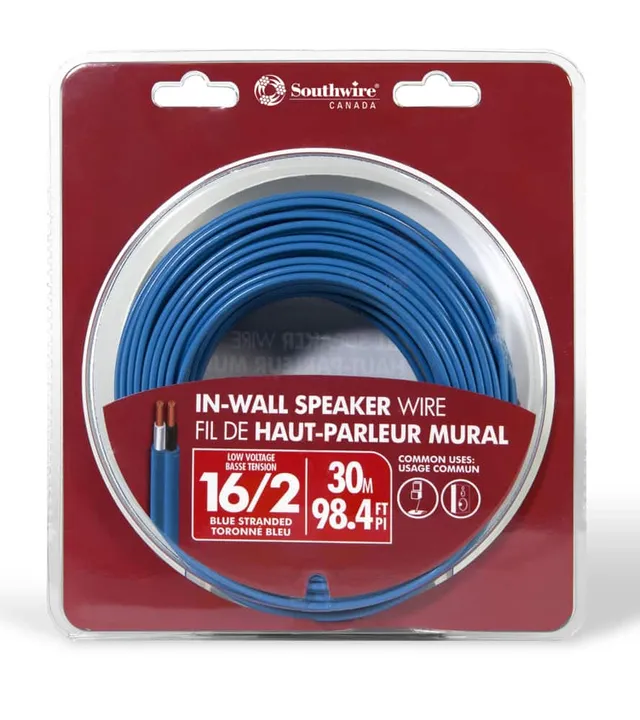 Southwire 33-ft 18-AWG Stranded Blue Gpt Primary Wire in the Primary Wire  department at