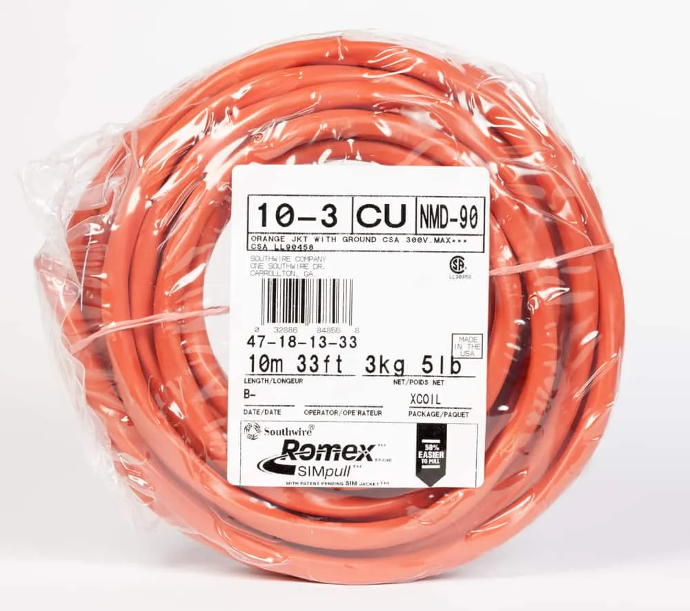 Southwire 47181333 Romex SIMpull NMD90 Copper Wire Electrical