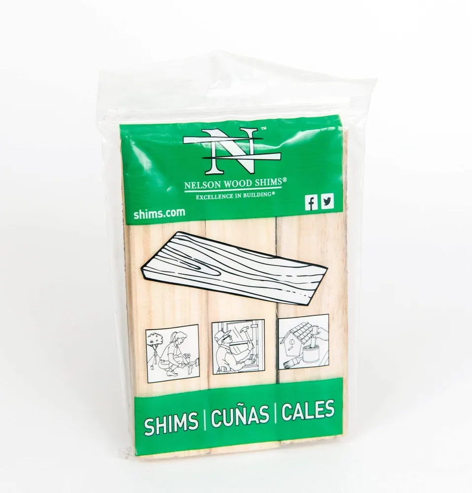 Nelson Wood Shims - 6 Long ~ 9 Pack