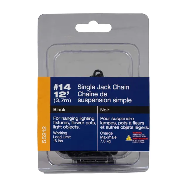 Ben-Mor All Purpose Jack Chain, Zinc-Plated, #1