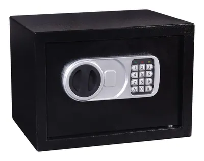 Garrison Steel Security Safe Box With Digital Keypad, -L