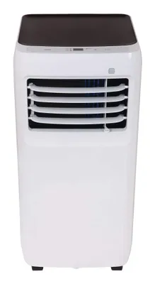 For Living SACC Digital Portable Air Conditioner/AC w/Remote Control, 2-Speed, 5,300-BTU, White