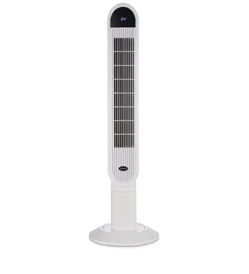 Lasko 2510 36 Tower Fan with Remote Control, White