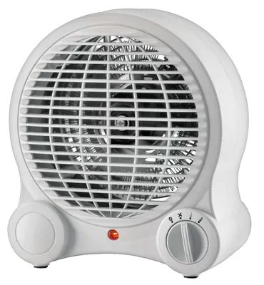For Living Portable Space Fan Heater, 1500W, White