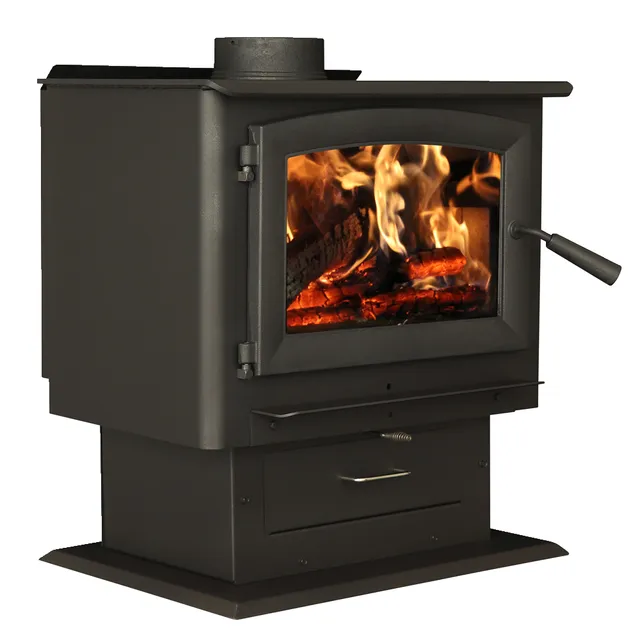 US Stove Company Pedestal Wood Stove, 2,000 sq. ft. | Hillside Shopping  Centre