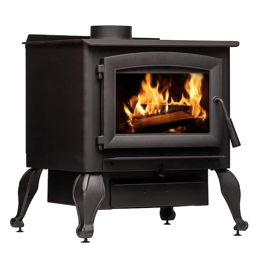 US Stove Company Wood Stove with Cast Iron Legs, 2,500 sq. ft. | Hillside  Shopping Centre