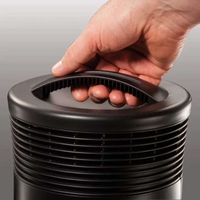 Honeywell HHF360VC 360 Degree Surround Portable Fan Heater w/Thermostat,  1500W, Black | Hillside Shopping Centre