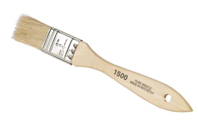 Canadian Tire Touch-Up Paint Brush with Wooden Handle, for Alkyd