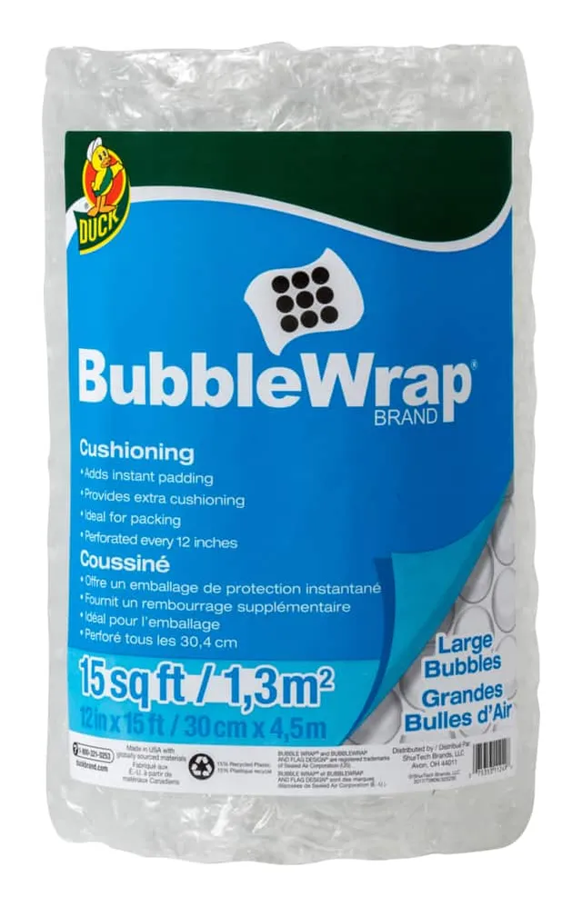 ShurTech Duck Bubble Wrap - 12 x 60 ft