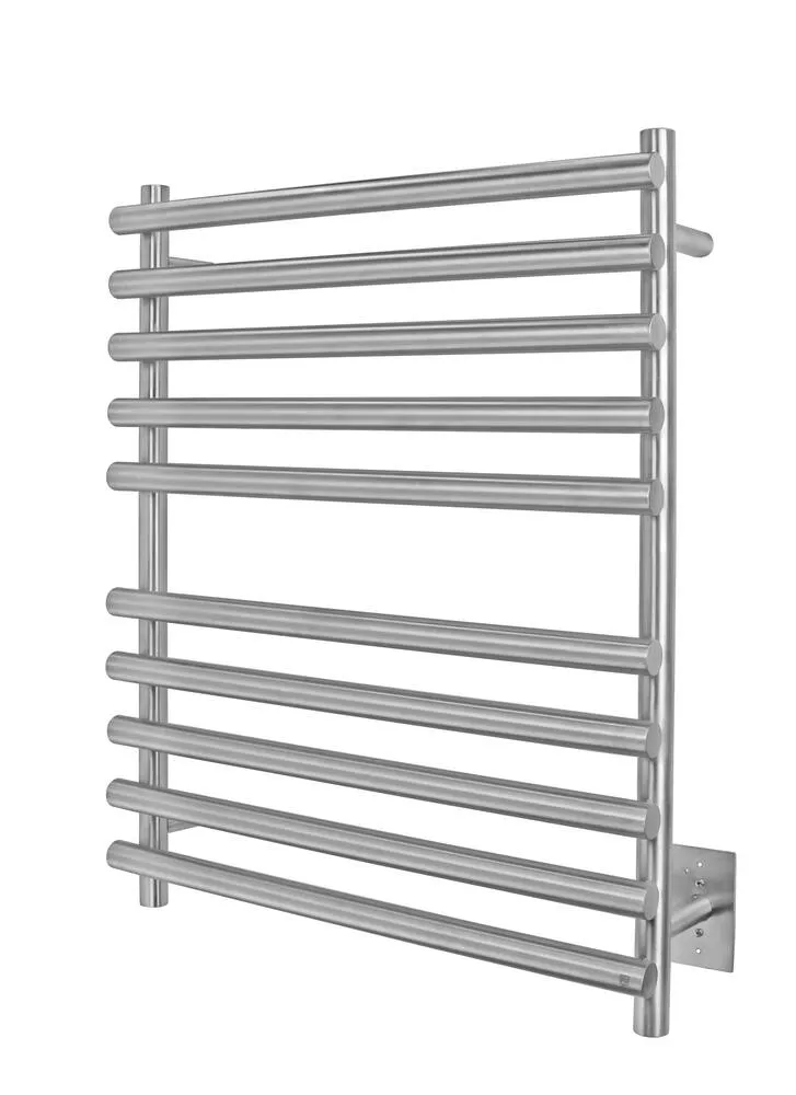 WarmlyYours Rome Electric Towel Warmer, Brushed Stainless Steel, 10-Bars |  Hillside Shopping Centre