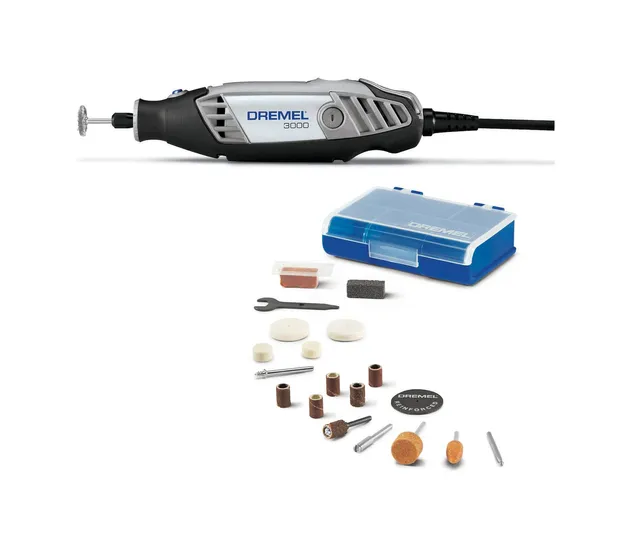 Dremel 4300-5/40 1.6A Variable Speed Rotary Tool Kit with Attachments &  Accessory Bits, 46-pc