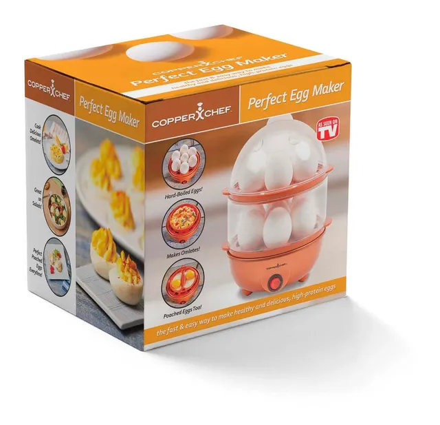 IncrediEgg Microwave Egg Cooker  Easy, Fast, and Fluffy Eggs in