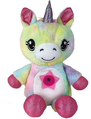 As Seen On TV Star Belly Dream Lites Unicorn Plush Toy, Ages 3+