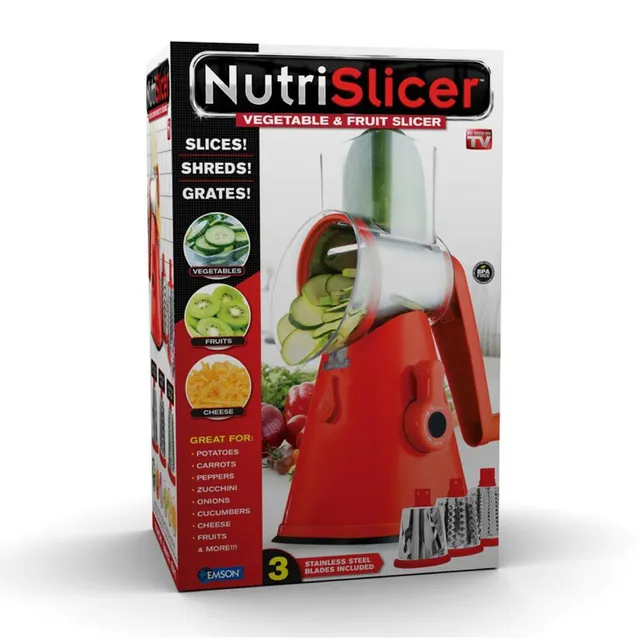 Interchangeable Multi-Function Nutri Slicer XL